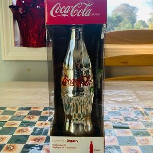 2006 Connect to Legacy 2006 Glass Coca Cola Bottle